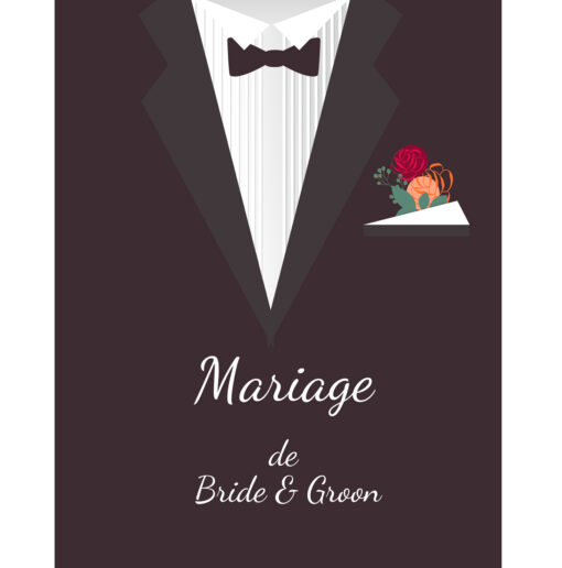 Étiquettes Bouteille de vin - Mariage